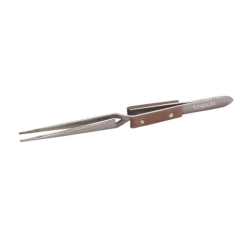 Tweezer Titanium Fibre Grip Straight