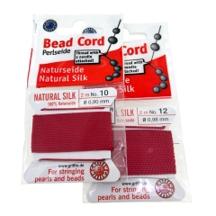 Red Silk Bead Cord #12 - 0.98mm