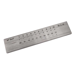Drawplate Triangular 3mm to 1mm