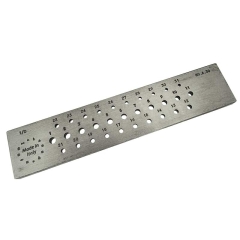 Drawplate Round 3mm to 6mm 31 Holes