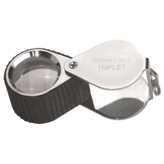 Eye Loupe w/rubber grip 18mm Black
